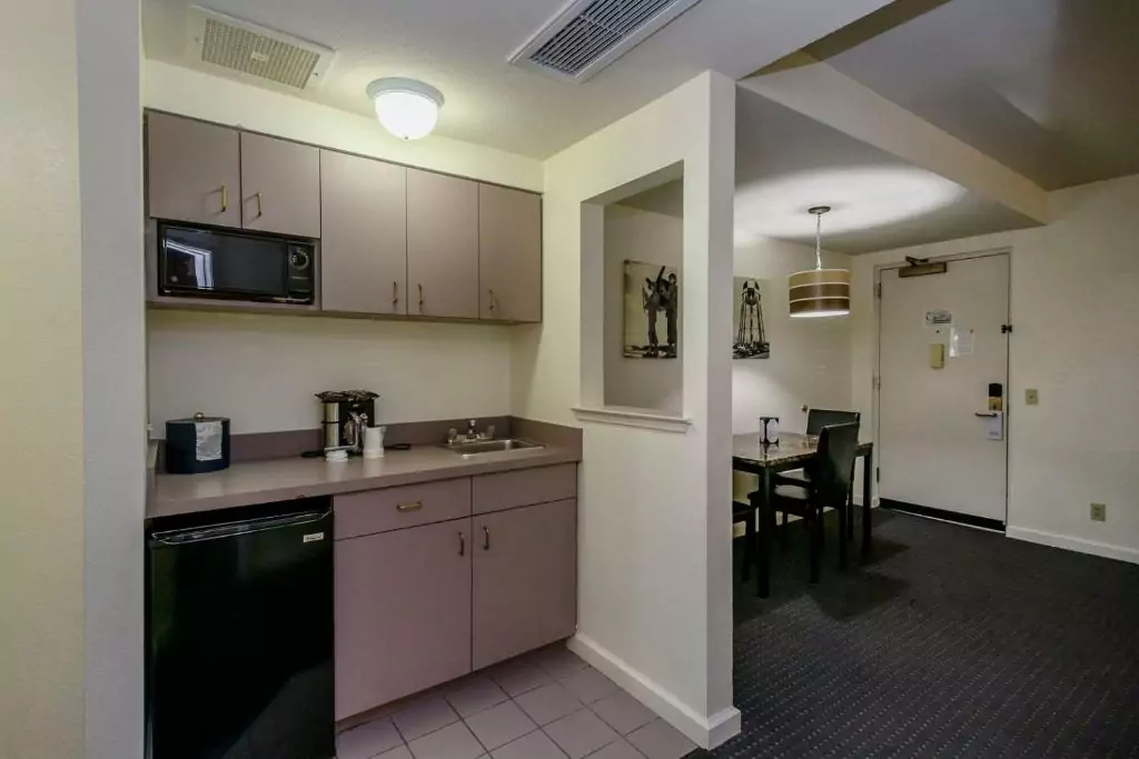 2 bed Suite living room